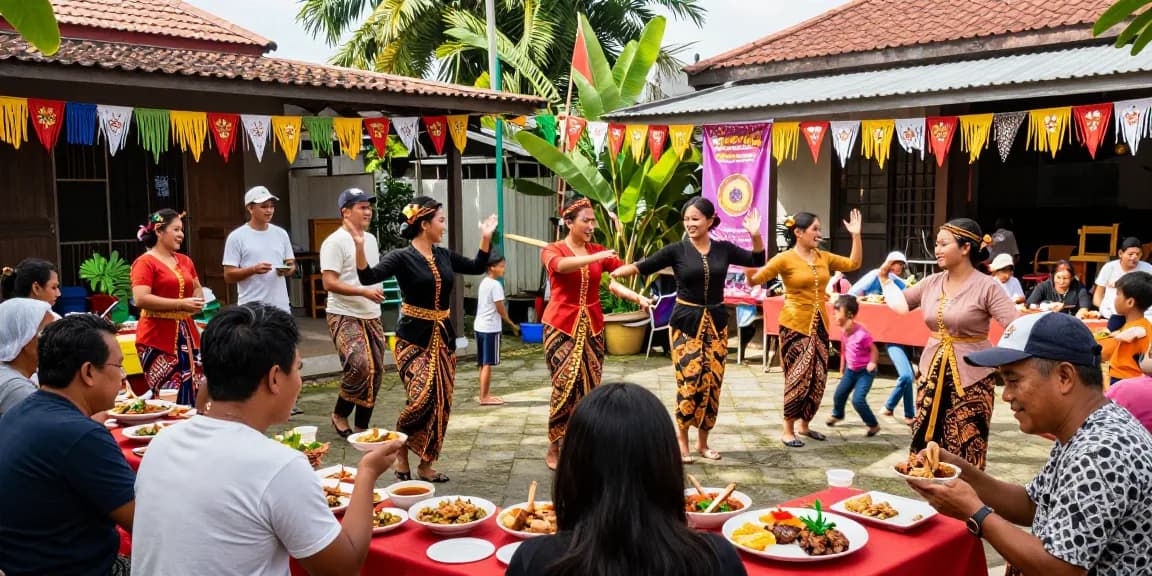 Acara komunitas Leci123 Daftar di lingkungan lokal Indonesia dengan masyarakat berinteraksi.