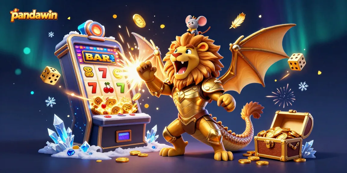 Rasakan permainan yang mendebarkan di pandawin dengan chimera emas dan mesin slot jackpot