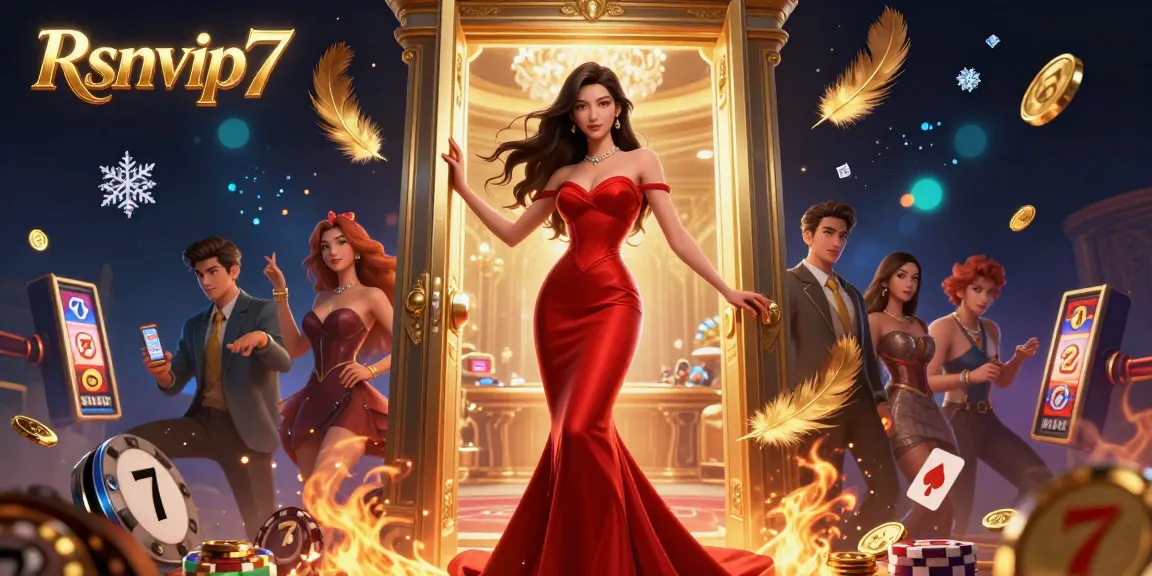 Rasakan kegembiraan Rsnvip7 dengan gulungan slot berwarna-warni dan elemen kasino yang hidup.