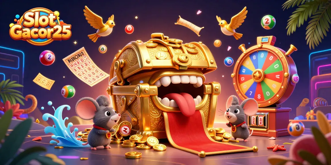 Menangkan Jackpots di Slot Gacor25 dengan banyak bola lotere dan mesin lotere berwarna-warni!