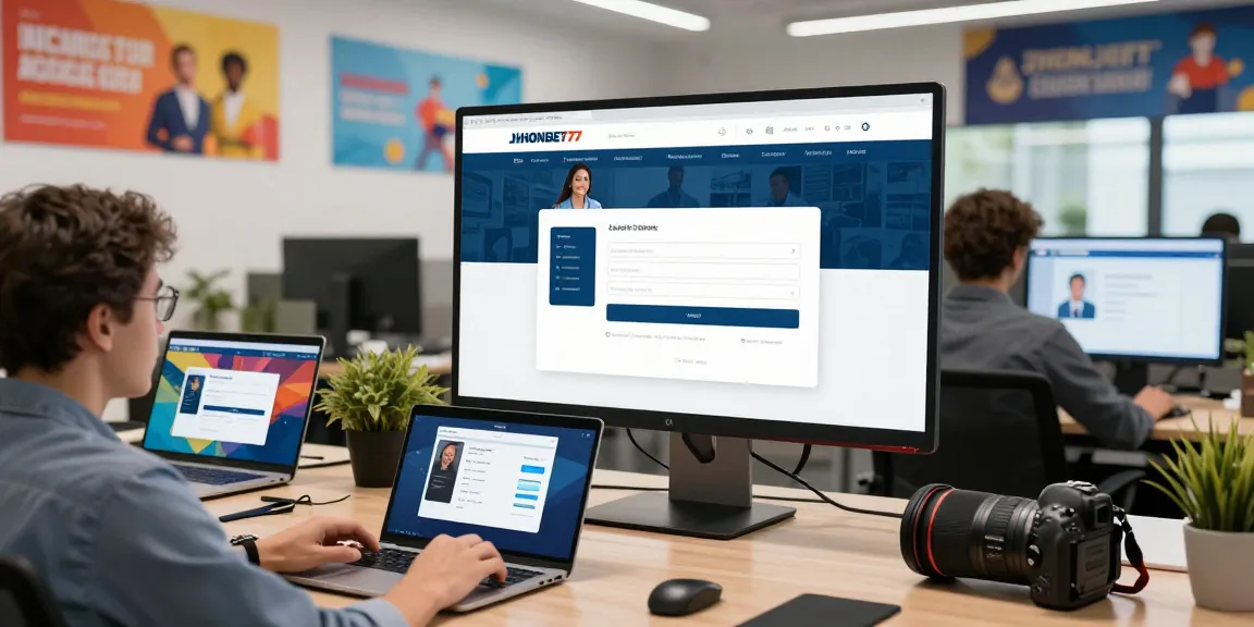 JHONBET77 pusat akses pengguna dengan fitur login, pendaftaran, dan bantuan pelanggan.