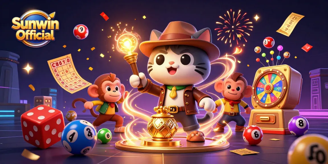 Engage with the thrilling adventure of Sunwin Official while celebrating victories at a vibrant digital casino.