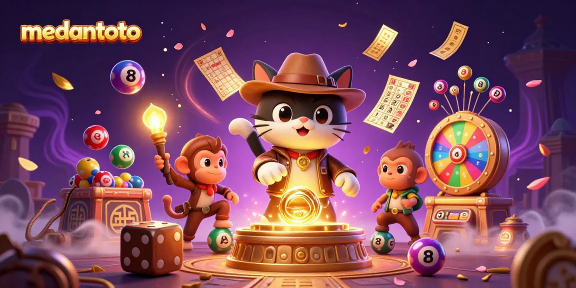 Medantoto menciptakan pengalaman kemenangan dengan bola lotere dan slot gacor di tengah petualangan kasino.