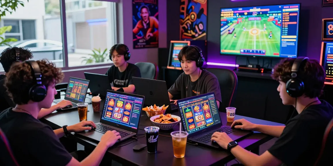 Players enjoying tempototo's online gaming experience with vibrant graphics and interactive slot machines.