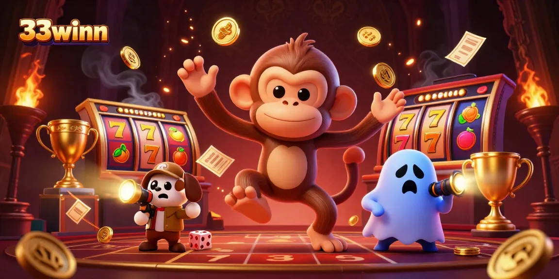 Engage in thrilling gameplay with 33winn's vibrant slot machines and golden rewards.