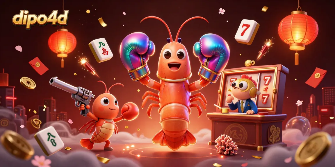 Engage with dipo4d in an enchanting casino scene featuring colorful game elements.