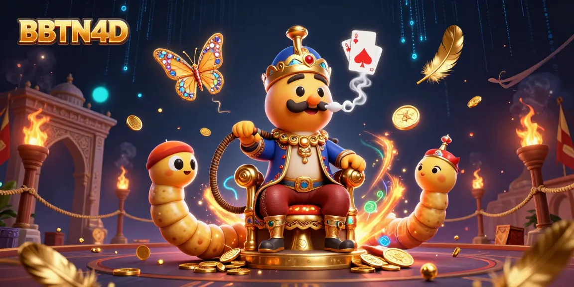 Permainan di BBTN4D dengan karakter menarik dan elemen kasino yang kaya