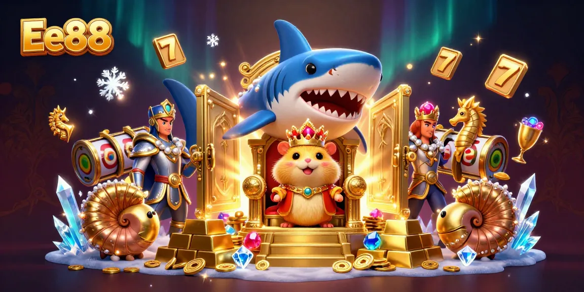 Experience the thrilling Ee88 casino adventure with the golden hamster king and treasures!