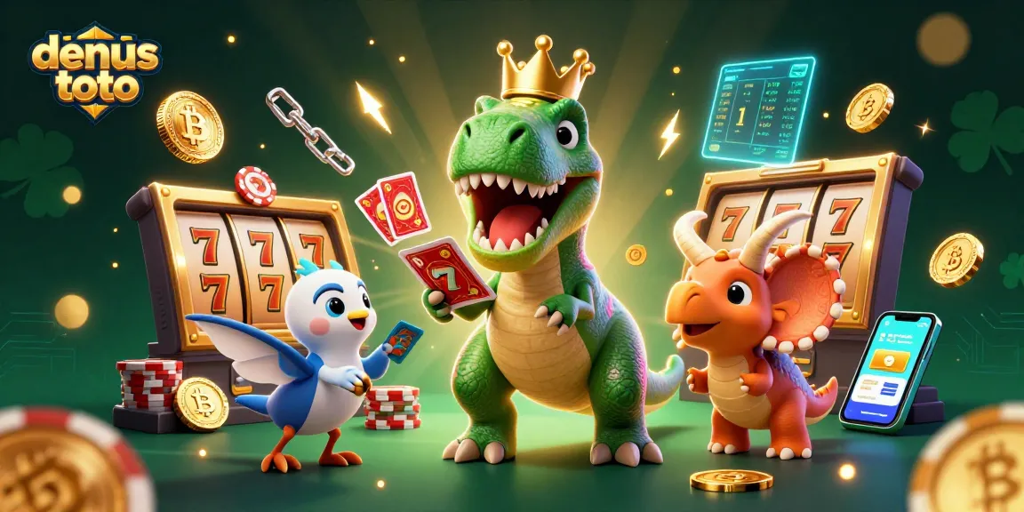 Menggunakan densus toto, pemain merasakan keberuntungan dengan T-Rex dan teman-temannya di dunia slot yang penuh warna.
