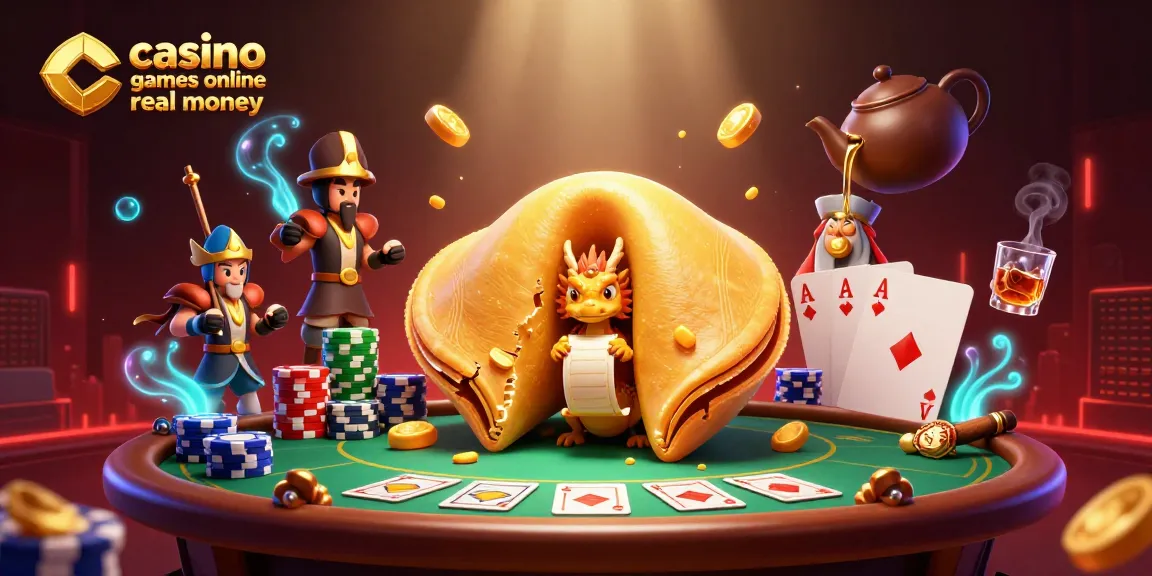 Engage with casino games online real money in a vibrant 3D illustration filled with thrilling elements.