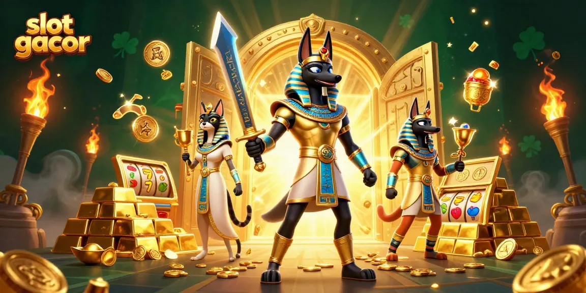 Menangkan slot gacor dengan keberuntungan di tengah peti harta karun berkilauan.