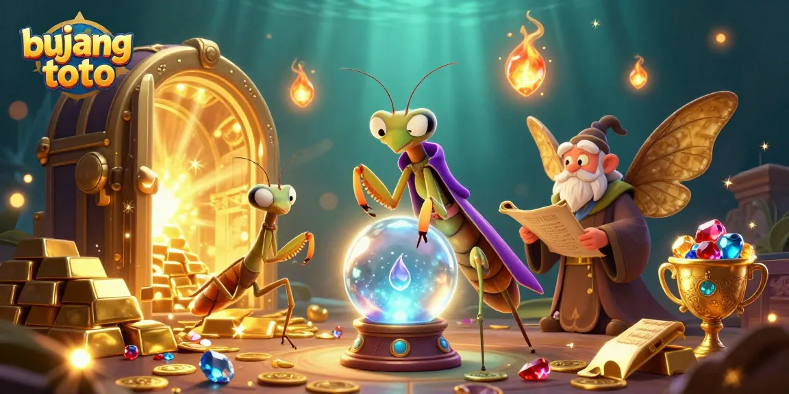 Jelajahi dunia bujang toto dengan mantis peramal dan detail kasino yang memukau.