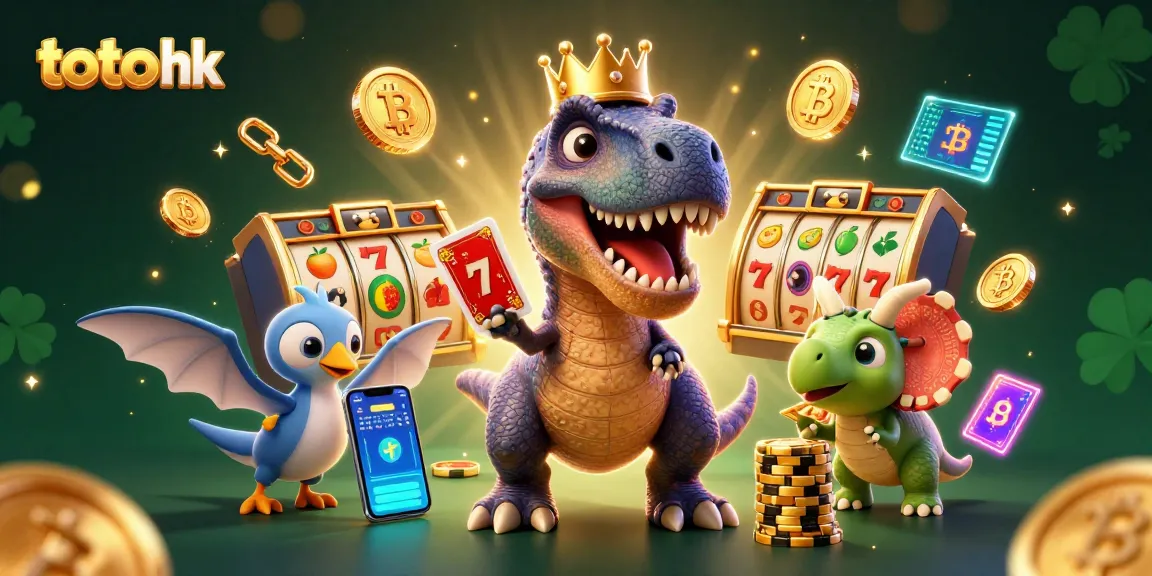 Menangkan toto hk dengan T-Rex saat bermain slot gacor dan jackpot besar.